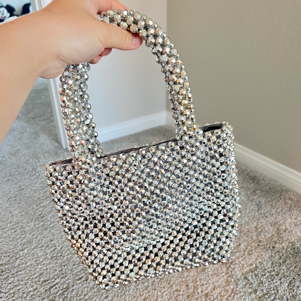 Very cute sparkly tote bag